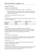 Basisboek bedrijfseconomie: Hoofdstuk 11 t/m 14