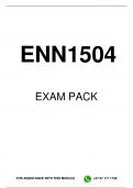ENN1504 EXAM PACK 2024