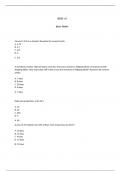 Exam (elaborations) Hesi A2 Math Next Generation Questions & Answers