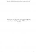 Philosophies and Theories for Advanced Nursing Practice Janie B. Butts and Karen L. Rich Test Bank
