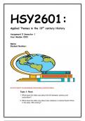 HSY2601 ASS 5 SEME 1 2023 ANSWERS