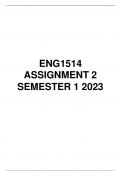 ENG1514 ASSIGNMENT  2  2023 SEMESTER 1 
