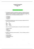 TEST BANK Respiratory Therapy NBRC 500 Practice Q&A Exam KINE 1164