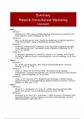 Summary Retail & Omnichannel Marketing (EBM880B05) - (All mandatory articles)