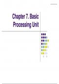 Basic Processing Unit