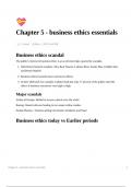 Summary Business & Society: Ethics, Sustainability & Stakeholder Management -  The Management Of Corporate Social Responsibility 314 (Csr314)