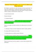 (Summary) Students With Disabilities CST NYSTCE (060) Exam Prep, Answered