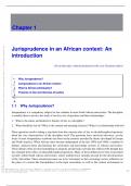 Jurisprudence in an African context