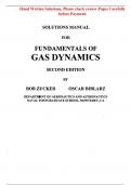 Fundamentals of Gas Dynamics 2e Robert Zucker, Oscar Biblarz (Solution Manual)