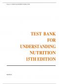 Understanding Nutrition, 15th Edition, Ellie Whitney, Sharon Rady Rolfes, All Chapters