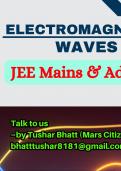 ELectromagnetic waves short notes for jee mains and adv