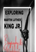 Martin Luther King Jr: Two Tones of Biographies & Worksheet Package with Answers