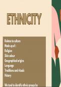 Ethnic identity infographic 