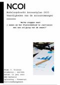 NCOI nieuwe moduleopdracht ´Accountplan´- Vaardigheden van de accountmanager - Geslaagd juni 2023 (8)