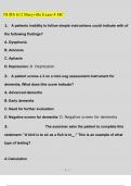 NURS 612 / NURS612 ADVANCED HEALTH ASSESSMENT FINAL EXAM. QUESTIONS WITH ANSWERS.