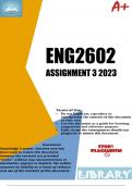 ENG2602 Assignment 3 (POETRY ANSWERS) 2023