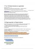 Lineaire Algebra 2- Samenvatting- WB Y1 Q4- TU Delft