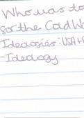 Essay plans CIE History iGCSE 20th century 