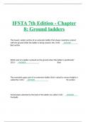 IFSTA 7th Edition - Chapter 8: Ground ladders