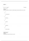 American Public University / BIOL 180 Quiz 2 Questions and Answers. Latest update. Graded A+