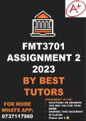 FMT3701 Assignment 2 2023 (ANSWERS) latest