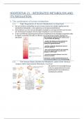Biochemie 2 : samenvatting van H7 - H21
