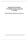 Master Your Classes in 2024 with [Managerial Economics A Problem-Solving Approach,Froeb,2e] Solutions Manual