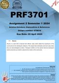PRF3701 Assignment 2 (COMPLETE ANSWERS) Semester 1 2024 (678634) -DUE 22 April 2024