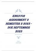 ENG3702 Assignment 2 Semester 2 2023 -DUE September 2023
