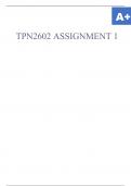 TPN2602 ASSIGNMENT 1.