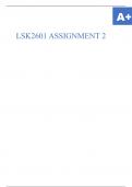 LSK2601 ASSIGNMENT 2.