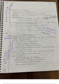 Class Notes Week 6 Biological Membranes