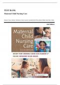 Test Bank - Maternal Child Nursing Care, 6th Edition (Perry, 2018), Chapter 1-49 | All Chapters