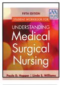Test Bank For Understanding Medical Surgical Nursing 5th Edition By Williams & Hopper
