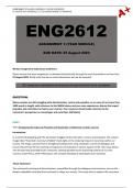 ENG2612 Assignment 3 Year Module - Due: 25 August 2023