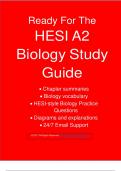 Ready For The HESI A2 Biology Study Guide