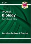 biology year 1 and year 2 revision  AS / A Level