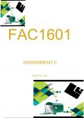 FAC1601 Assignment 5 answers semester 1 2023
