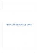HESI Comprehensive