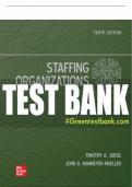 Test Bank For Staffing Organizations, 10th Edition All Chapters - 9781260703054