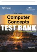 Test Bank For New Perspectives Concepts Introductory - 21st - 2023 All Chapters - 9780357674628