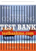 Test Bank For A Brief Orientation to Counseling: Professional Identity, History, and Standards - 2nd - 2017 All Chapters - 9781305669055