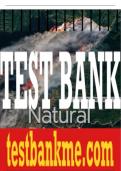 Test Bank For Natural Disasters, 12th Edition All Chapters - 9781264091164
