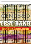 Test Bank For Gendered Lives - 13th - 2019 All Chapters - 9781337555883