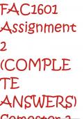 FAC1601 Assignment 2 (COMPLETE ANSWERS) Semester 2 2023