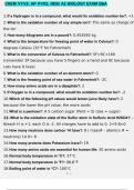 HESI A2 BIOLOGY, MATH, READING COMPREHESION & CHEMISTRY EXAM STUDY (PACKAGE) 2023/2024 CORRECT QUESTIONS AND ANSWERS GRADED A+