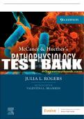 Test Bank For McCance & Huether’s Pathophysiology, 9th - 2024 All Chapters - 9780323789875