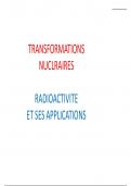 Réactions Nucléaires Cours Atomistique (BAC +1 -SMPC)
