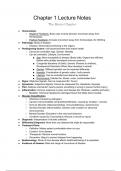 A&P Chapter 1 Notes