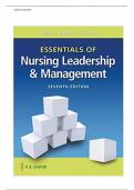 Test Bank Essentials of Nursing Leadership & Management 7th Edition Sally A. Weiss||ISBN NO-10,0803669534||ISBN NO-13,978-0803669536||All Chapters||Complete Guide